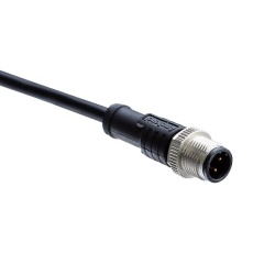【M12A-08BMMM-SL8N02】SENSOR CORD 8P M12 PLUG-FREE END 2M