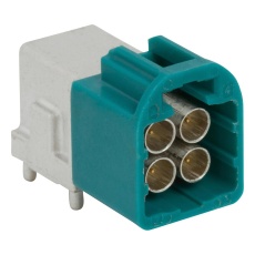 【FM4-NZRP-PCB-1】RF COAXIAL MINI-FAKRA R/A PLUG 50 OHM