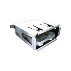 【USB-A-S-F-B-SM2】USB CONN 2.0 TYPE A RCPT 4POS SMT