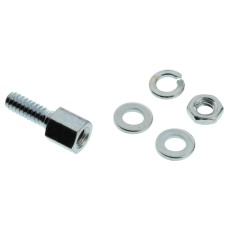 【L17D204182】SCREW LOCK FEMALE 8.3MM 4-40