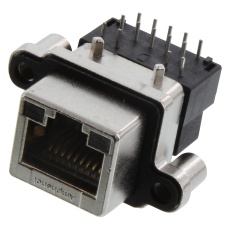 【MRJ53A1M1】RUGGED RJ50 JACK R/A 10P10C 1PORT TH