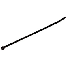 【CT8BK18-M】CABLE TIE NYLON6.6 206MM 18LB PK1000 BLACK