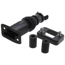 【MUSBRAHD2L41SK】HOOD BOOT STYLE 180DEG USB / RJ PLUG