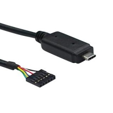 【USBC-FS-UART-5V-3.3V-1800-PH】SMART CABLE USB-UART FT234XD 1.8M