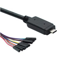 【USBC-HS-UART-3.3V-3.3V-1800-SPR】SMART CABLE USB-UART FT232H 1.8M