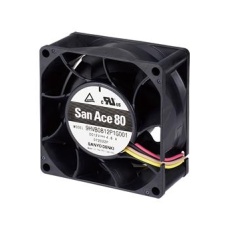 【9HVB0812P1G001】AXIAL FAN 80MM X 38MM 57.6W 12VDC
