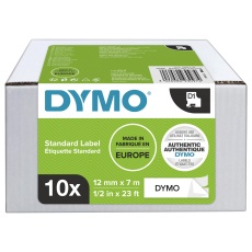 【2093097】LABEL PRINTER TAPE 12MM X 7M BLK/WHT