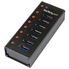 【ST7300U3M】USB 3.0 HUB 7PORT 5GBPS MAINS POWERED
