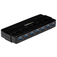 【ST7300USB3B】USB 3.0 HUB 7PORT 5GBPS MAINS POWERED