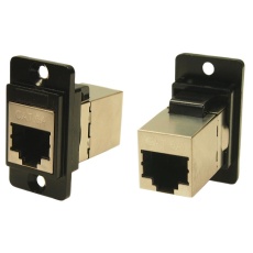 【CP30725SMB】ADAPTR RJ45 JACK-JACK 8P8C CAT6A CSK