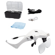 【LC1780USB】SPECTACLES & HEADBAND MAGNIFIER 1X-3.5X