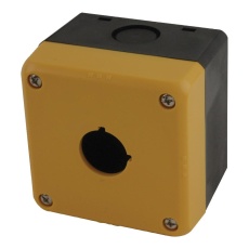【FB1W-111Y】ENCLOSURE 1 HOLE YELLOW