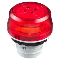 【HW1Z-P1F2PQ4R】BUZZER RED 70DB FLASHING 24VDC QC