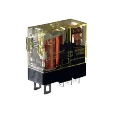 【RJ1S-CL-D24】POWER RELAY SPDT 24VDC 12A SOCKET