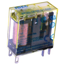 【RF2S-1A1BLD1-D24】POWER RELAY SPST-NO/NC 24VDC 6A SKT