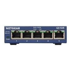 【GS105NA】ENET SW UNMANAGED GBIT RJ45X5