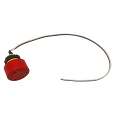 【FF0116BBCAEA01-WL】E-STOP SWITCH SPST 0.5A 24VDC PANEL
