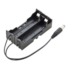 【FIT0538】BATTERY HOLDER W/2.1 DC JACK 18650/7.4V
