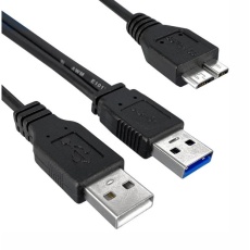 【3023023-02M】USB CABLE 3.0 TYPE A-MICRO B PLUG 2M