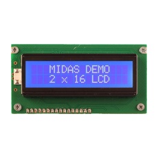 【MC21605A6W-BNMLW3.3-V2】LCD DISPLAY COB 16 X 2 BLUE STN 3.3V