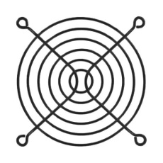 【08174-02】WIRE FORM FAN GUARD 92MM STEEL
