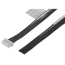 【218112-0504】CABLE ASSY 5POS RCPT-FREE END 425MM
