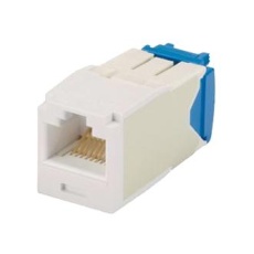 【CJ6X88TGWH】RJ45 CONN JACK 8P8C 1PORT WHITE