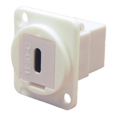 【CP30201W】USB ADAPTER TYPE C RCPT-RCPT CSK HOLE