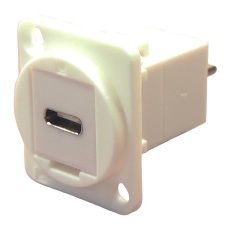 【CP30211W】USB ADAPTER TYPE C RCPT-PLUG CSK HOLE