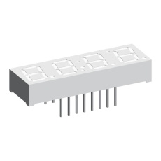 【TDCG1060M】LED 7-SEG DISPLAY COM CATHOD GRN 4MCD
