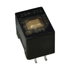【204-211ST】DIP SWITCH 0.1A 50VDC 1POS SMD