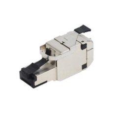 【RVAFPSME-B24】RJ45 CONNECTOR PLUG 8P8C 1PORT CAT6A