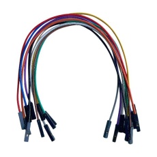 【TW-FF-10C】JUMPER WIRES MULTI-COLORED 10CM 24AWG