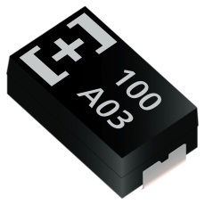【10TPC100MT】導電性高分子タンタル固体電解コンデンサー(POSCAP)10V 100μF