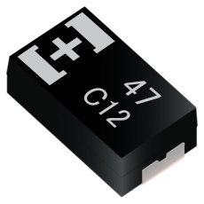 【16TQC47MBD】CAP 47UF 16V TANT POLYMER CASE D