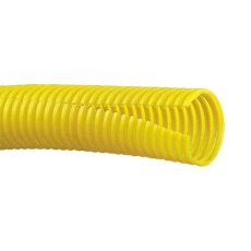 【CLT100F-C4】SPLIT CORRUGATED LOOM PE 23.2MM YEL