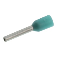 【966066-3】TERMINAL WIRE FERRULE 22AWG TURQUOISE