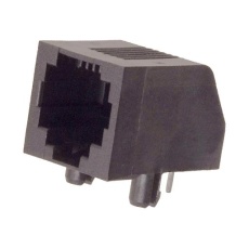 【5555165-5】RJ11 CONN JACK 6P2C 1PORT CAT3