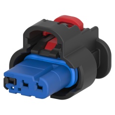 【1-2203771-1】AUTOMOTIVE HOUSING RCPT 3POS BLUE
