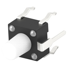 【2-1825955-2】TACTILE SWITCH 0.05A 24VDC 160GF THT