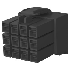 【176278-9】CONNECTOR HOUSING PLUG 12POS 3.96MM