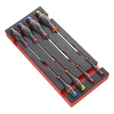 【MODM.AT2】SCRWDRVER SET FOAM MODULE 8PCS