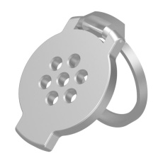 【704.928.18】PROTECTION COVER ROUND FLUSH ALUMINIUM