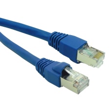 【BC-1SE001F】ENET CABLE CAT6A RJ45 PLUG-PLUG 1FT