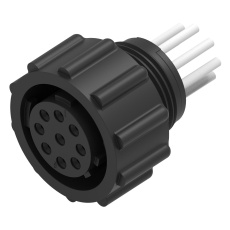 【2387133-1】CIR CABLE PLUG-FREE END STD 9P 0.5M