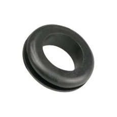 【HG-17】GROMMET TPE 11MM BLACK