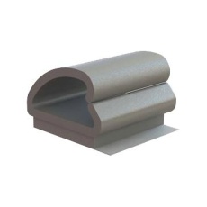 【KKD-12-RT】CABLE CLAMP PVC GREY 19.1MM