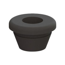 【QFG-16224】GROMMET ELASTOMER 12MM BLACK