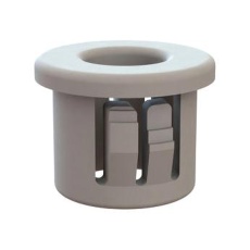 【22MP04376W】GROMMET NYLON 6 0.437inch WHITE
