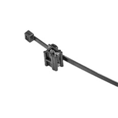 【550244】CABLE TIE MOUNT NYLON 6.6 BLACK